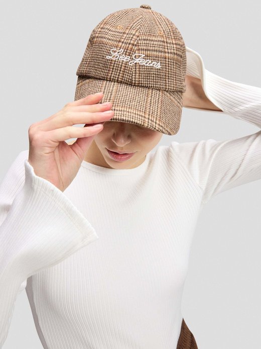 Damen Cap - Check