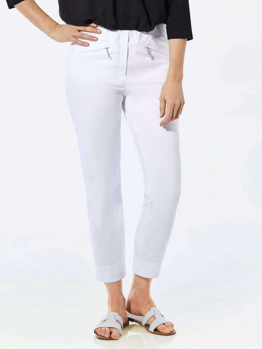 Damen Capri- & 7/8-Hosen Uni - Kurzgöße
