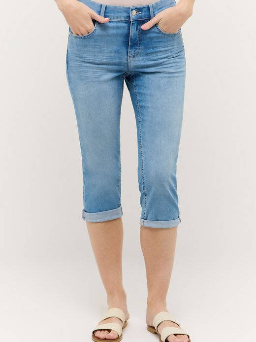 Damen Capri Jeans - Cici turn up