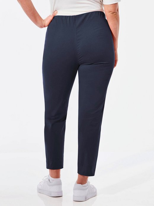 Damen Caprihosen uni - Kurzgöße