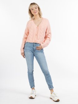 Artikelbild Damen Cardigan von MyMo in rosa gemustert