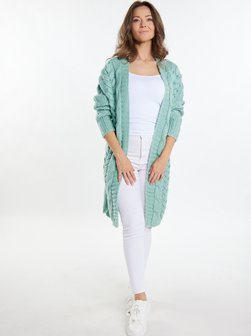 Artikelbild Damen Cardigan von Usha in mint gemustert