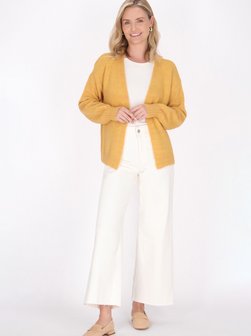 Artikelbild Damen Cardigan von Usha in gelb uni