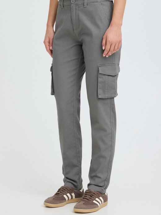 Damen Cargohose - OXKvita