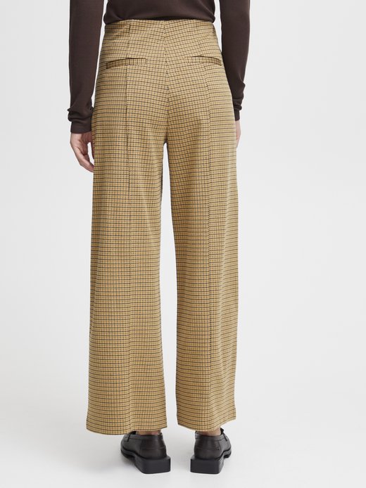 Damen Casual Hose IHKATE Hohe Taille