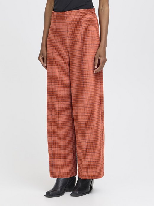 Damen Casual Hose IHKATE Hohe Taille