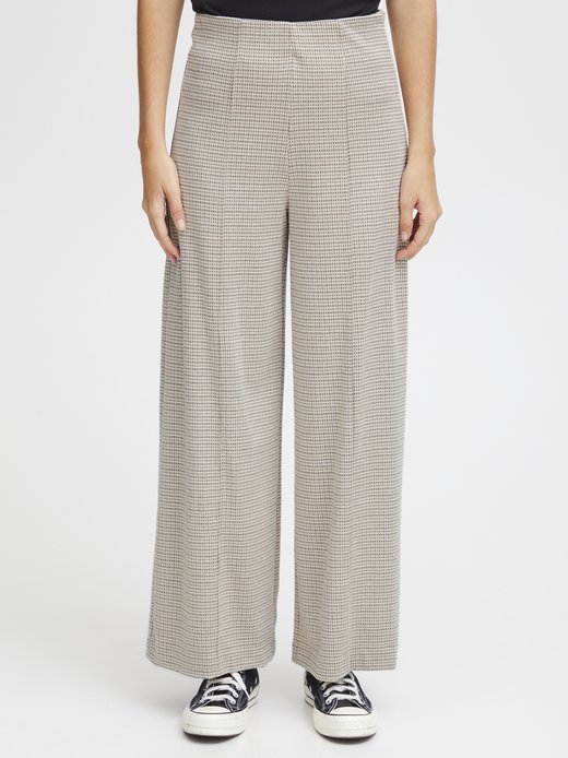 Damen Casual Hose IHKATE Hohe Taille