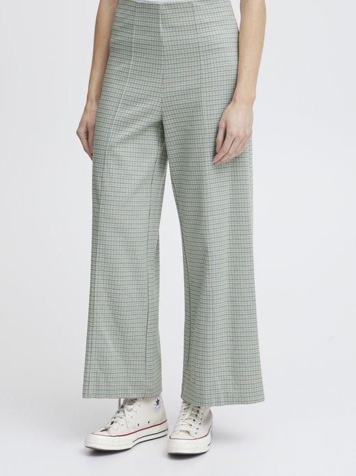 Damen Casual Hose IHKATE Hohe Taille