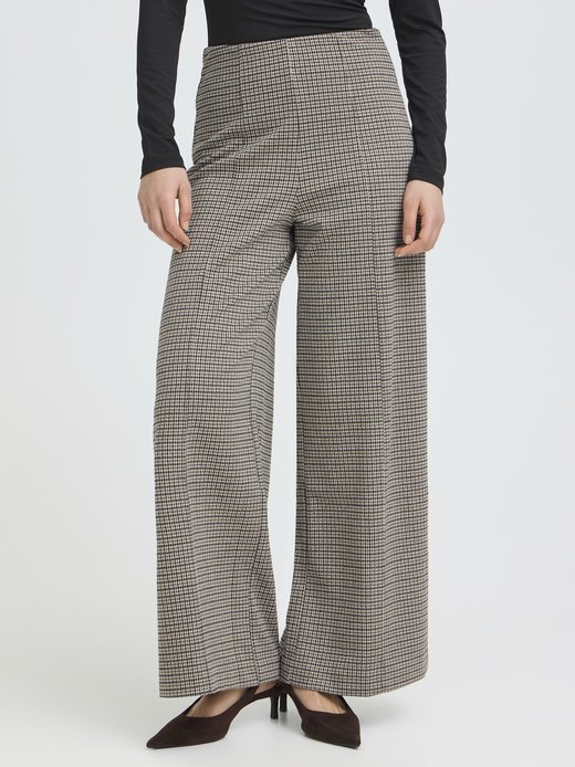 Damen Casual Hose IHKATE Hohe Taille