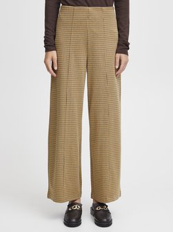 Damen Casual Hose IHKATE Hohe Taille