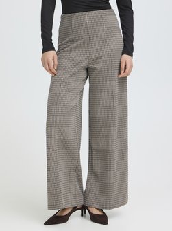 Damen Casual Hose IHKATE Hohe Taille