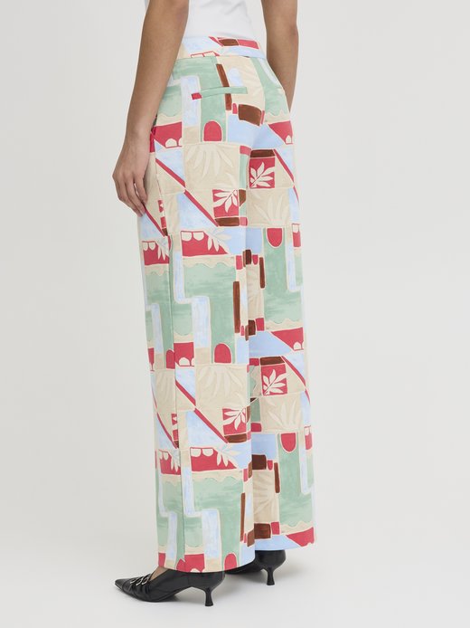 Damen Casual Hose IHKATE Normale Passform