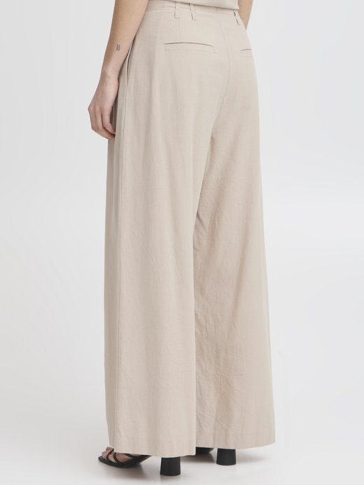 Damen Casual Hose IHUNITY Hohe Taille