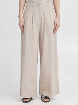 Damen Casual Hose IHUNITY Hohe Taille