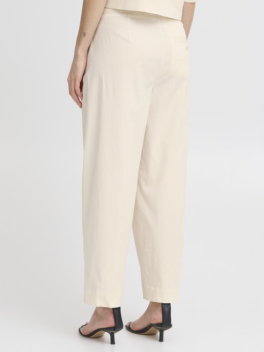 Damen Casual Hose IHWALLIS Hohe Taille