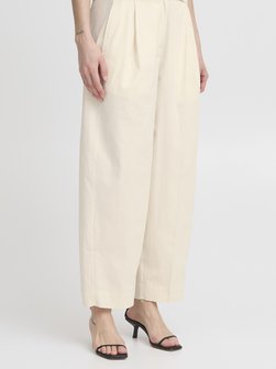 Damen Casual Hose IHWALLIS Hohe Taille