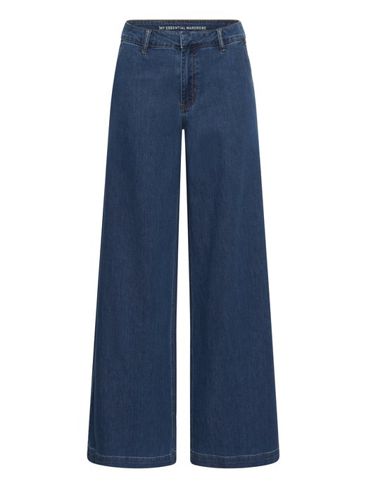 Damen Casual Hose Jeans Mittlere Taille
