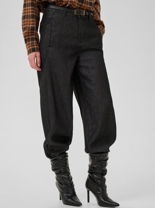Damen Casual Hose Jeans Mittlere Taille