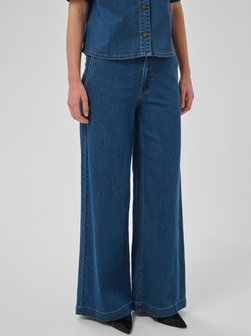 Damen Casual Hose Jeans Mittlere Taille