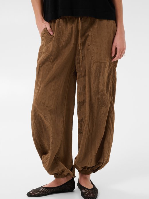 Damen Casual Hose KAdebbie Hohe Taille