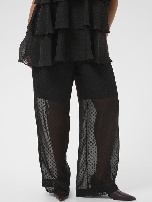 Damen Casual Hose KCrinah Elastische Taille