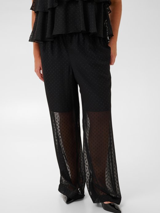 Damen Casual Hose KCrinah Elastische Taille