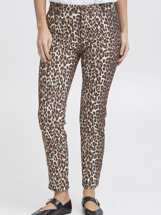 Damen Casual Hose PZBINDY Hohe Taille