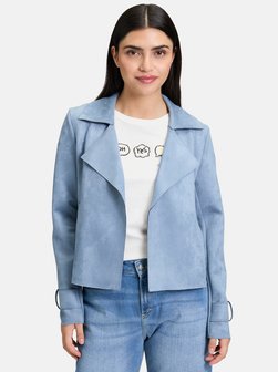 Artikelbild Damen Casual-Jacke von Cartoon in blau uni