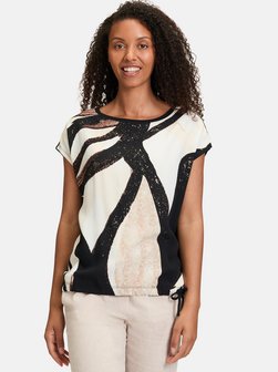 Artikelbild Damen Casual-Shirt von Betty & Co in mehrfarbig gemustert