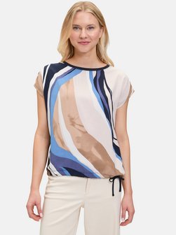 Artikelbild Damen Casual-Shirt von Betty & Co in mehrfarbig gemustert