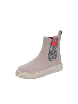 Artikelbild Damen Chelsea-Boots - MAJA von Crickit in taupe gestreift