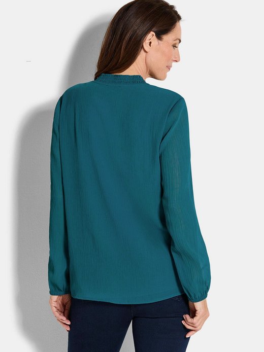 Damen Chiffon Blusen - Kurzgröße
