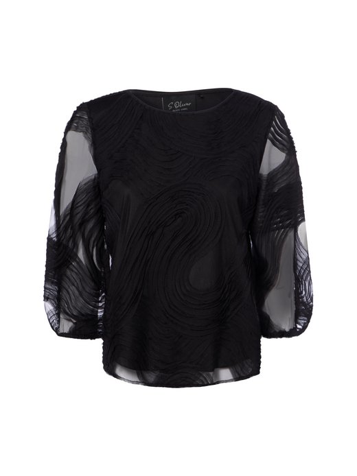 Damen Chiffon-Blusenshirt