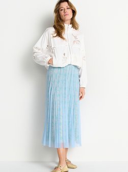 Damen Chiffon-Maxirock