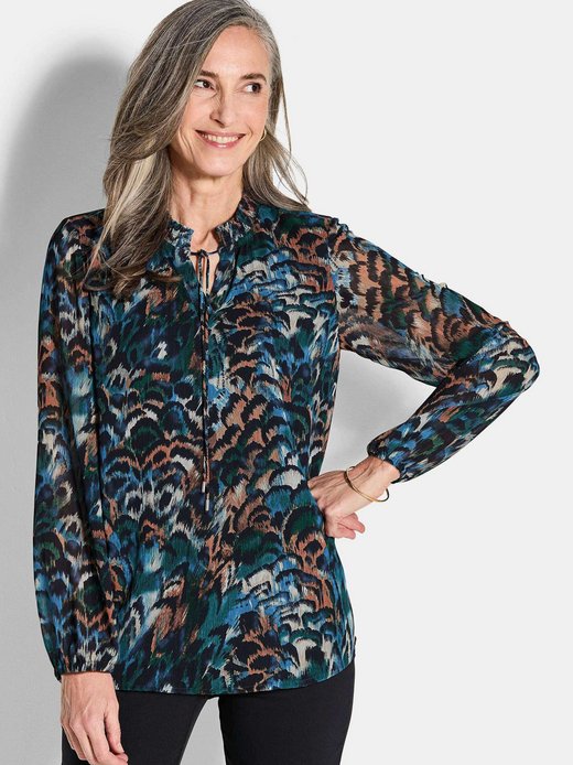 Damen Chiffonbluse