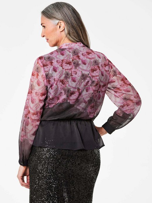 Damen Chiffonbluse