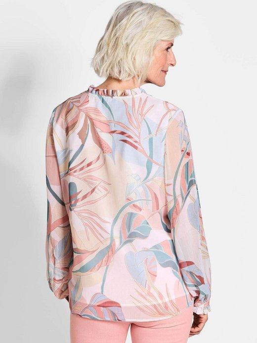 Damen Chiffonbluse