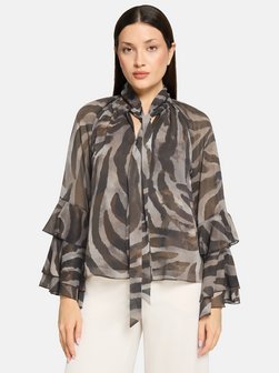 Damen Chiffonbluse