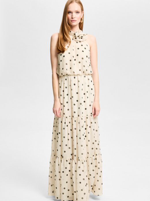 Damen Chiffonkleid