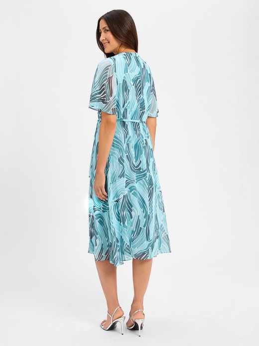 Damen Chiffonkleid