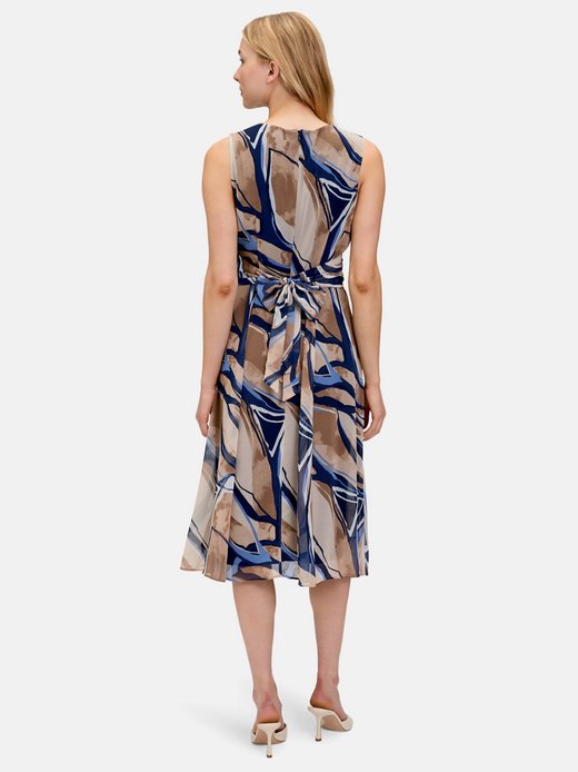 Damen Chiffonkleid