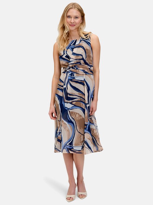 Damen Chiffonkleid