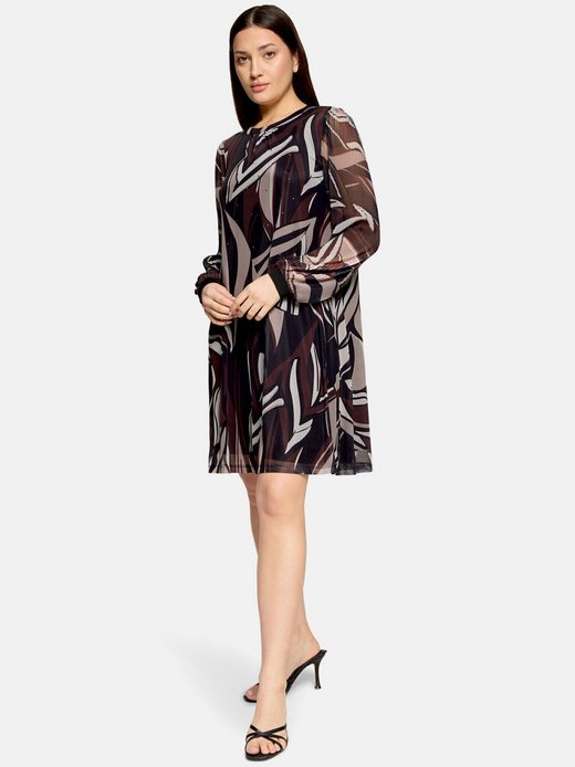 Damen Chiffonkleid