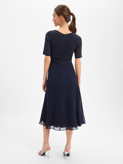 Damen Chiffonkleid