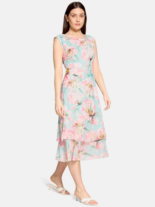 Damen Chiffonkleid