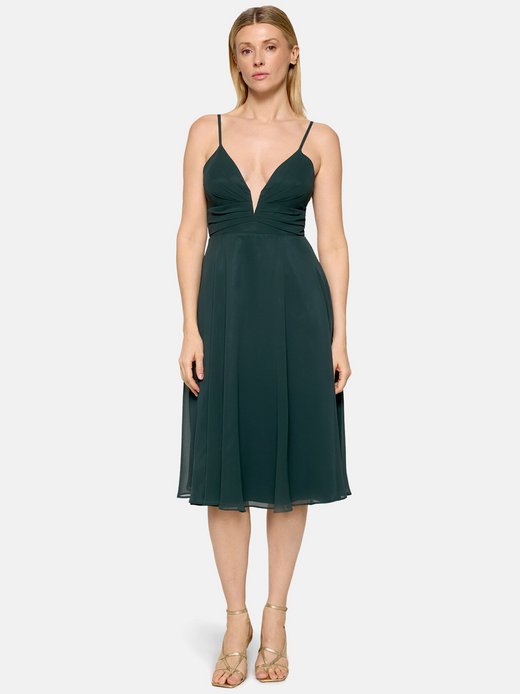 Damen Chiffonkleid