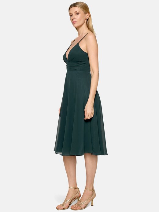 Damen Chiffonkleid