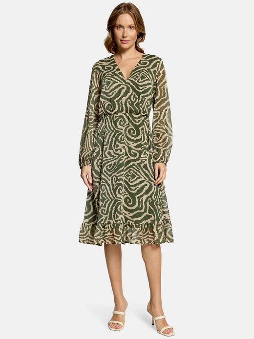 Damen Chiffonkleid