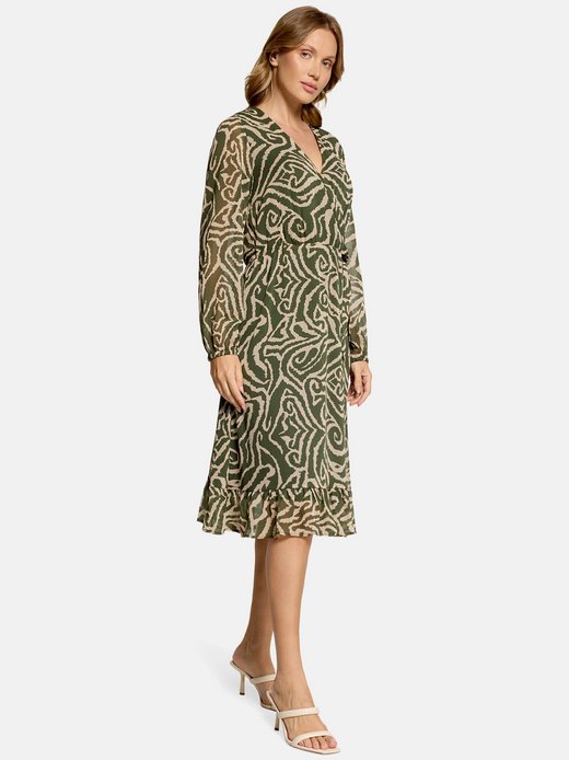 Damen Chiffonkleid