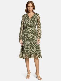 Damen Chiffonkleid